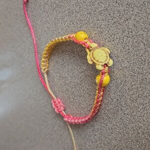 Tropical Island Adjustable Colourful Turtle Bracelet, NWT